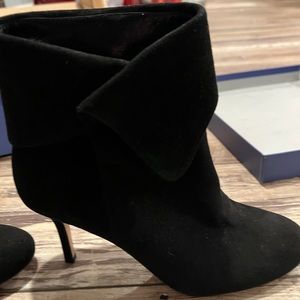 Sarah Flint suede boots size 39 (fits like 38.5)